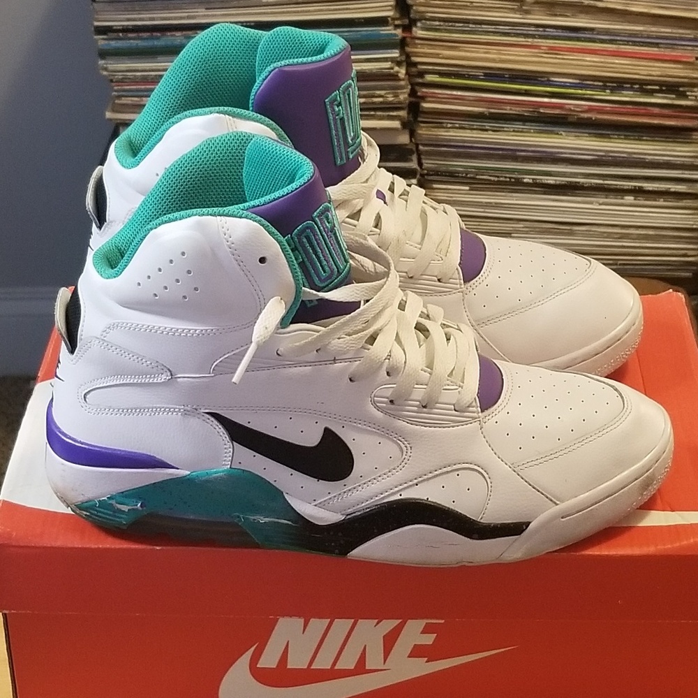 Nike Air Force 180 Midtops Grape